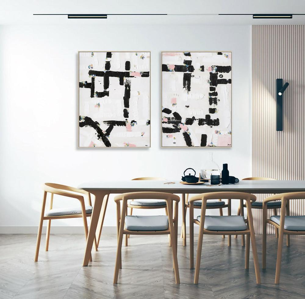 City Lights 2, Original Hand-Painted Canvas By Ani Ipradjian-by-Ani Ipradjian-original art-Gioia