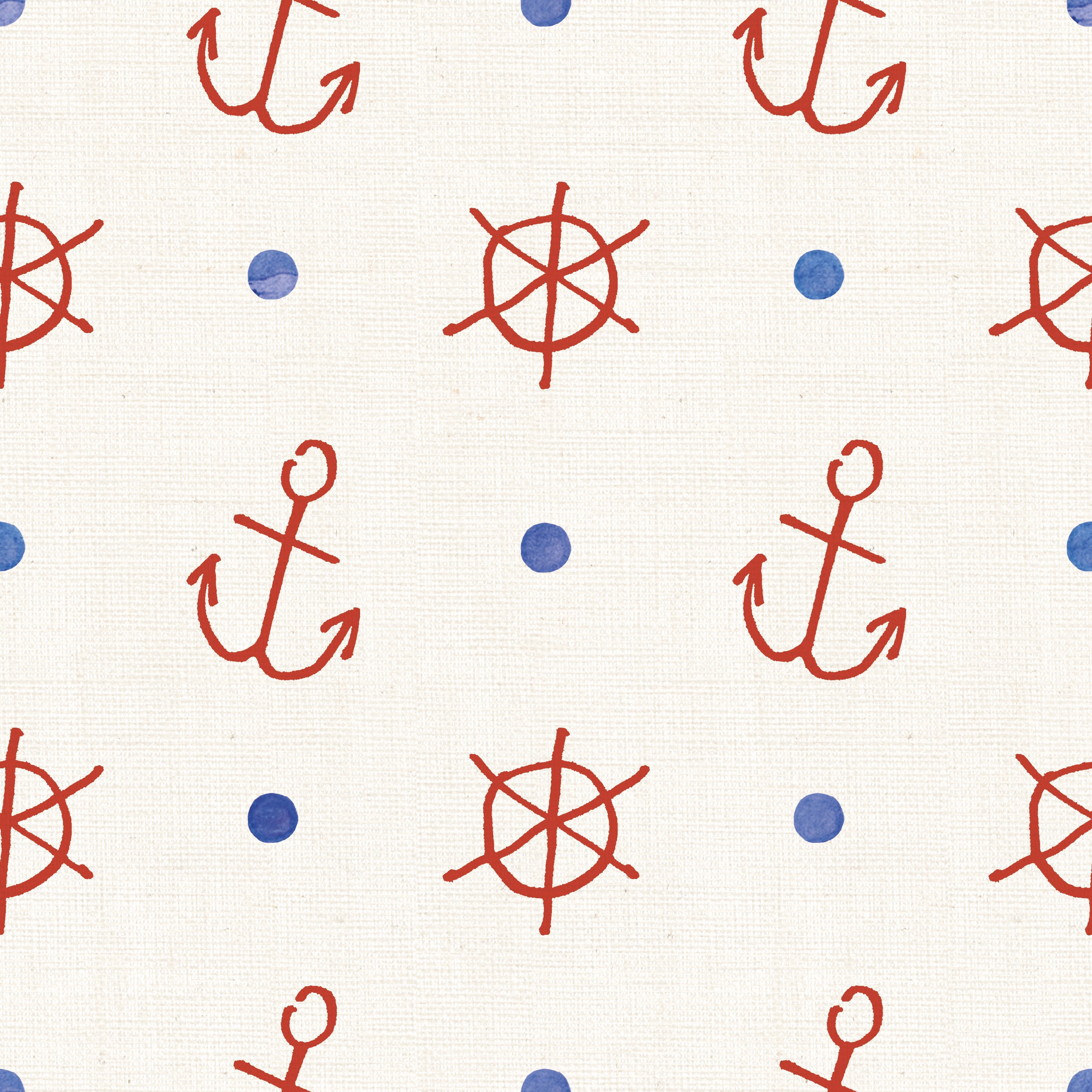 Coastal Buoys, Red Anchor
