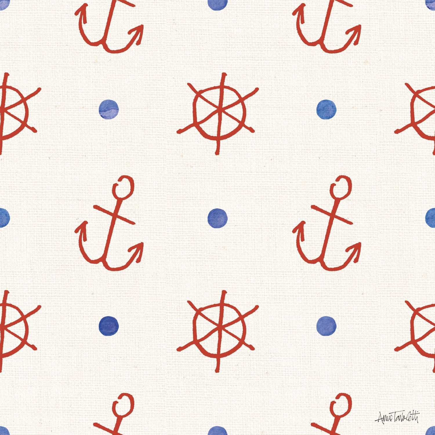 Coastal Buoys, Red Anchor