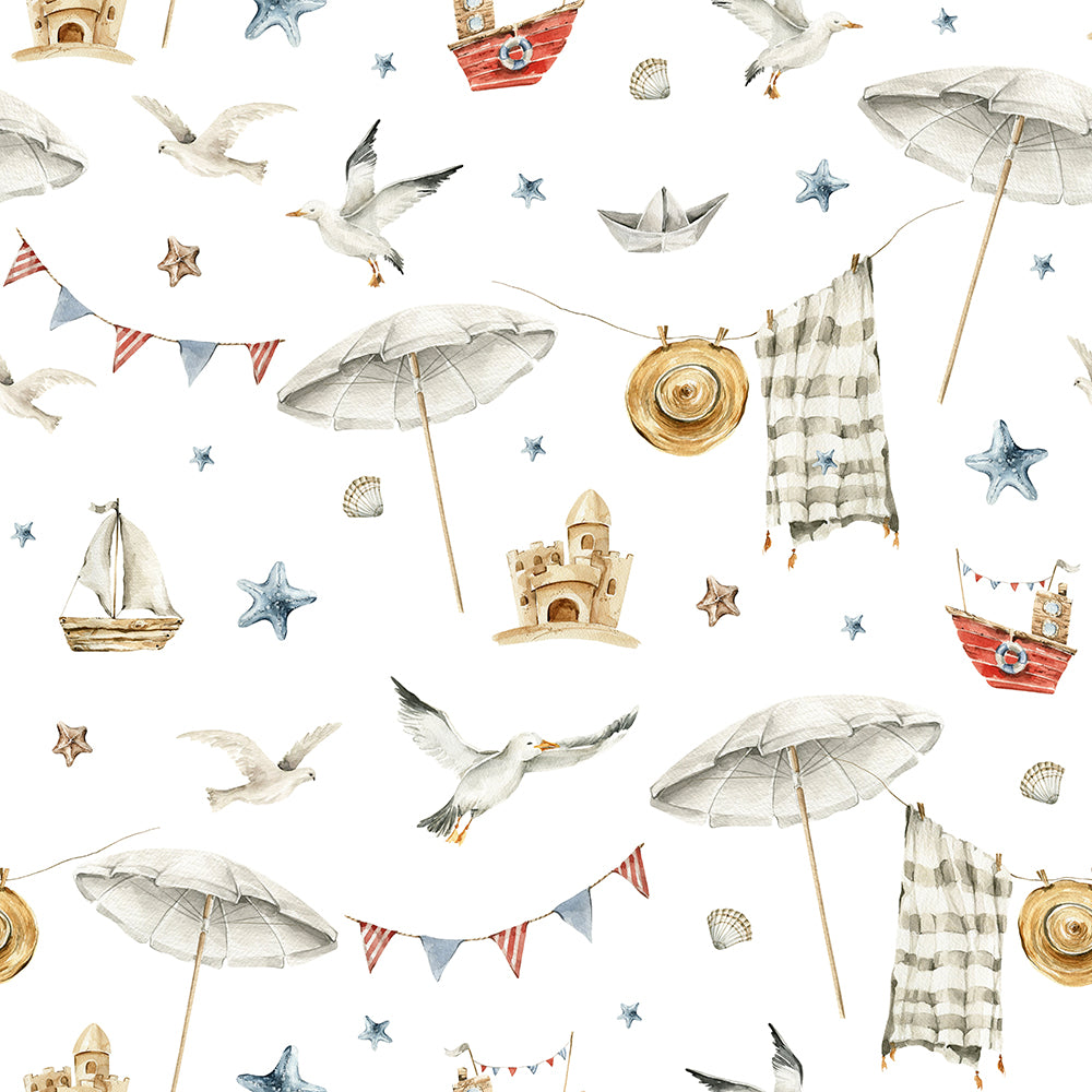 Coastal Memories-wallpaper-eco-friendly-easy-removal-Gioia Wall Art-1