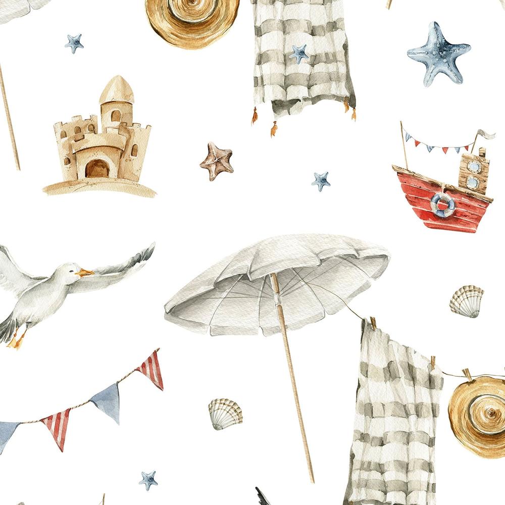 Coastal Memories-wallpaper-eco-friendly-easy-removal-Gioia Wall Art-4