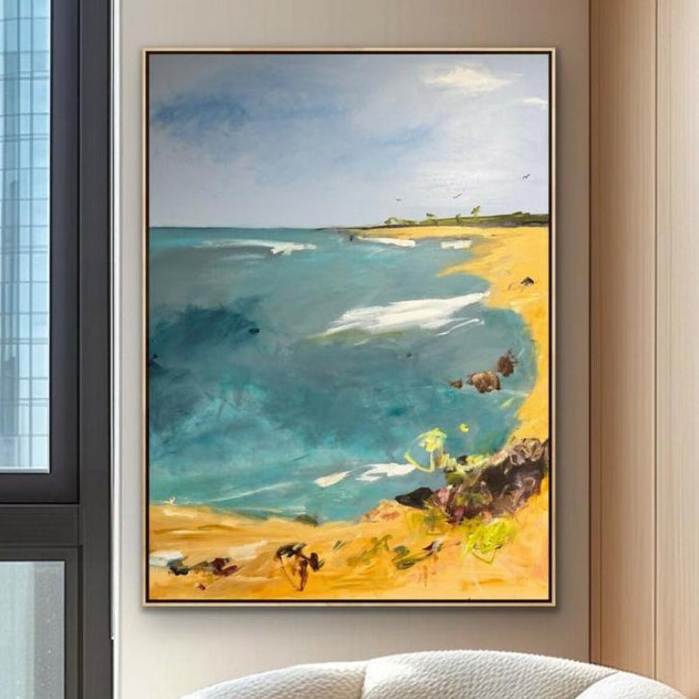 Coastal Vibe-by-Carolyne Jane-original art-Gioia