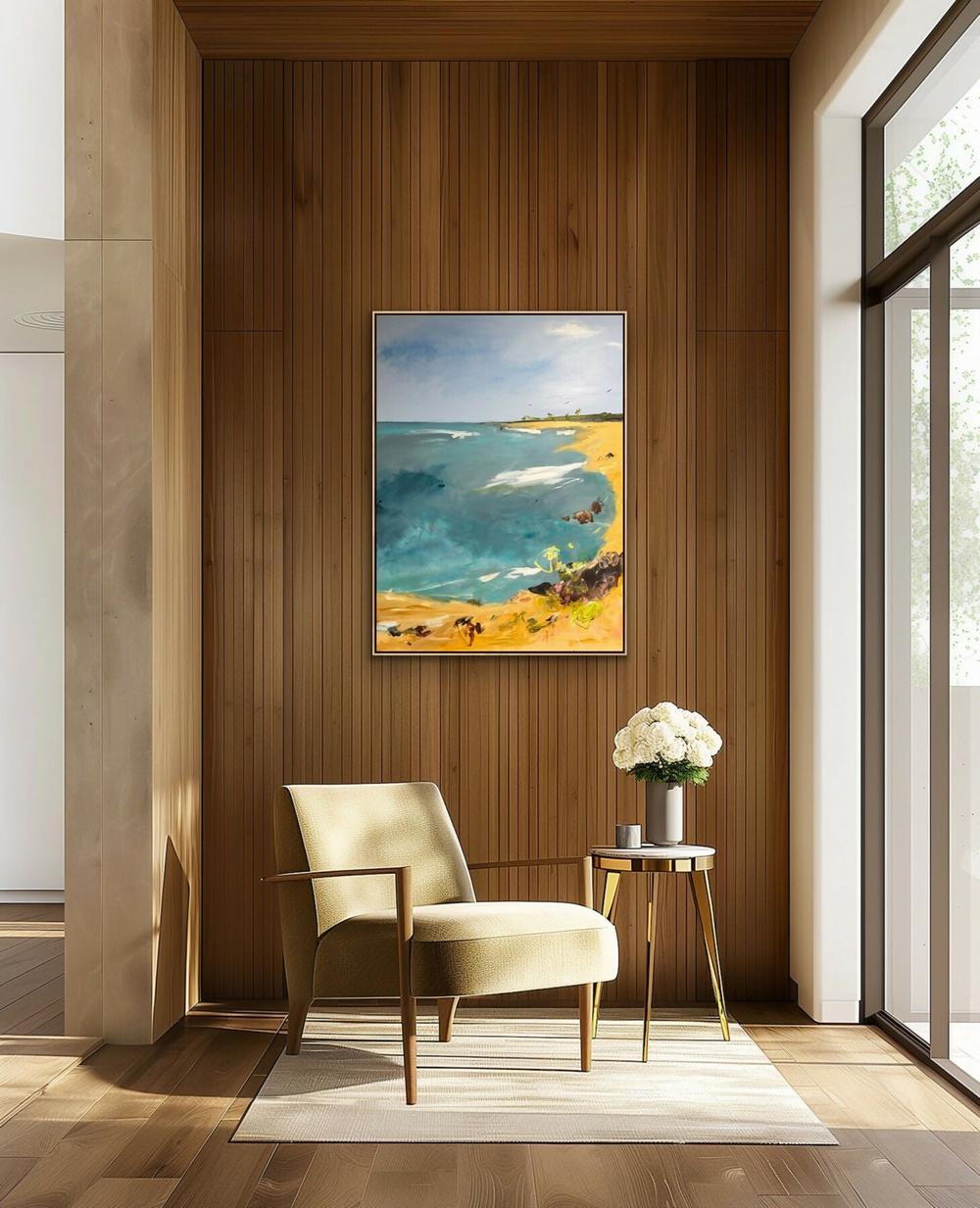 Coastal Vibe-by-Carolyne Jane-original art-Gioia