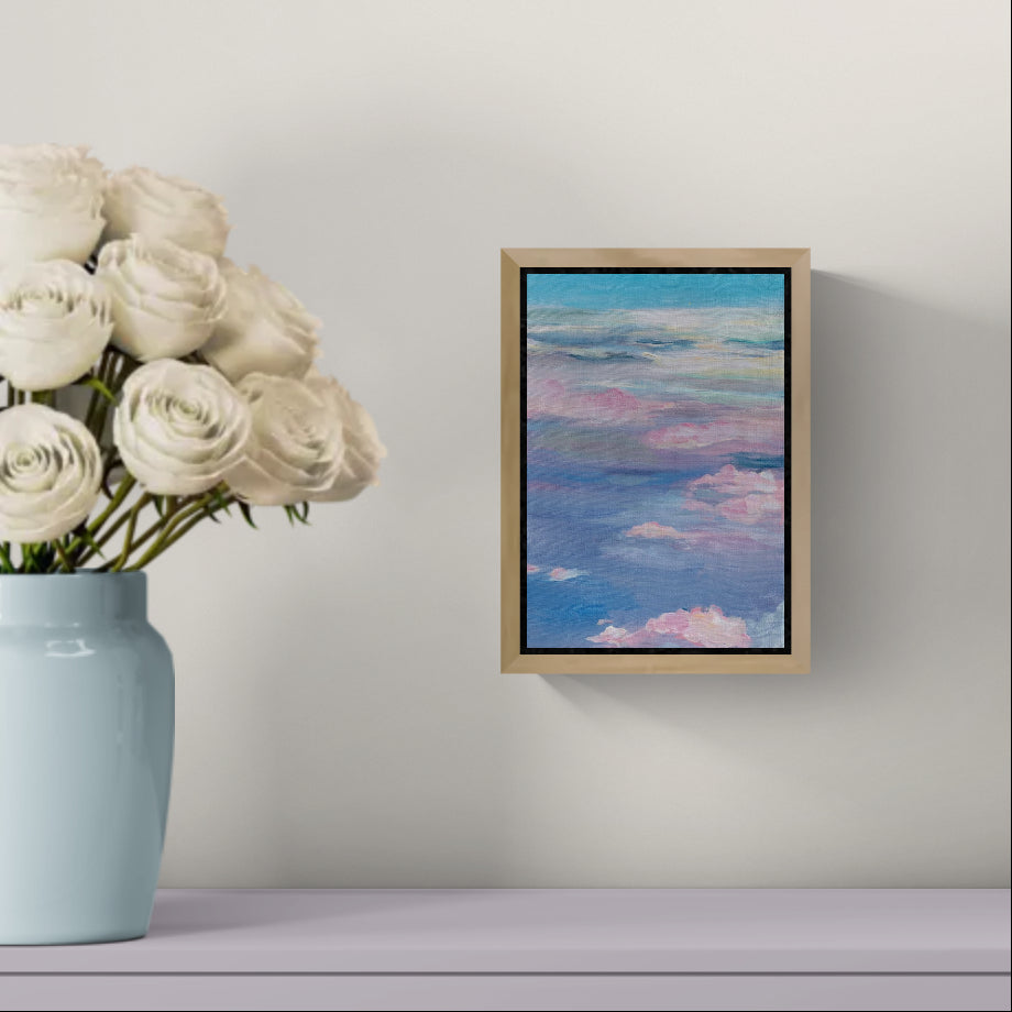 Dinner Above the Clouds , Original Artwork