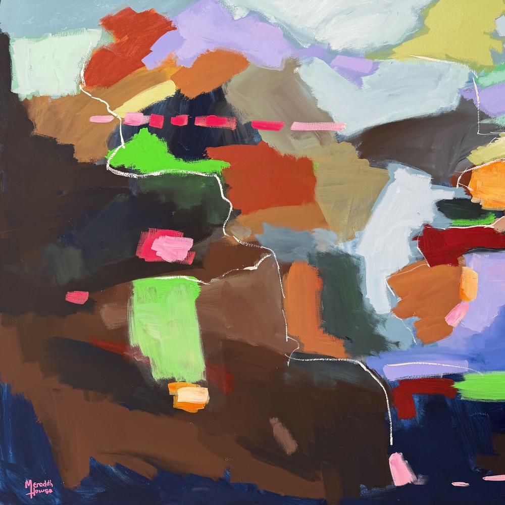 Colour Verse , Original Artwork-by-Meredith Howse-original art-Gioia