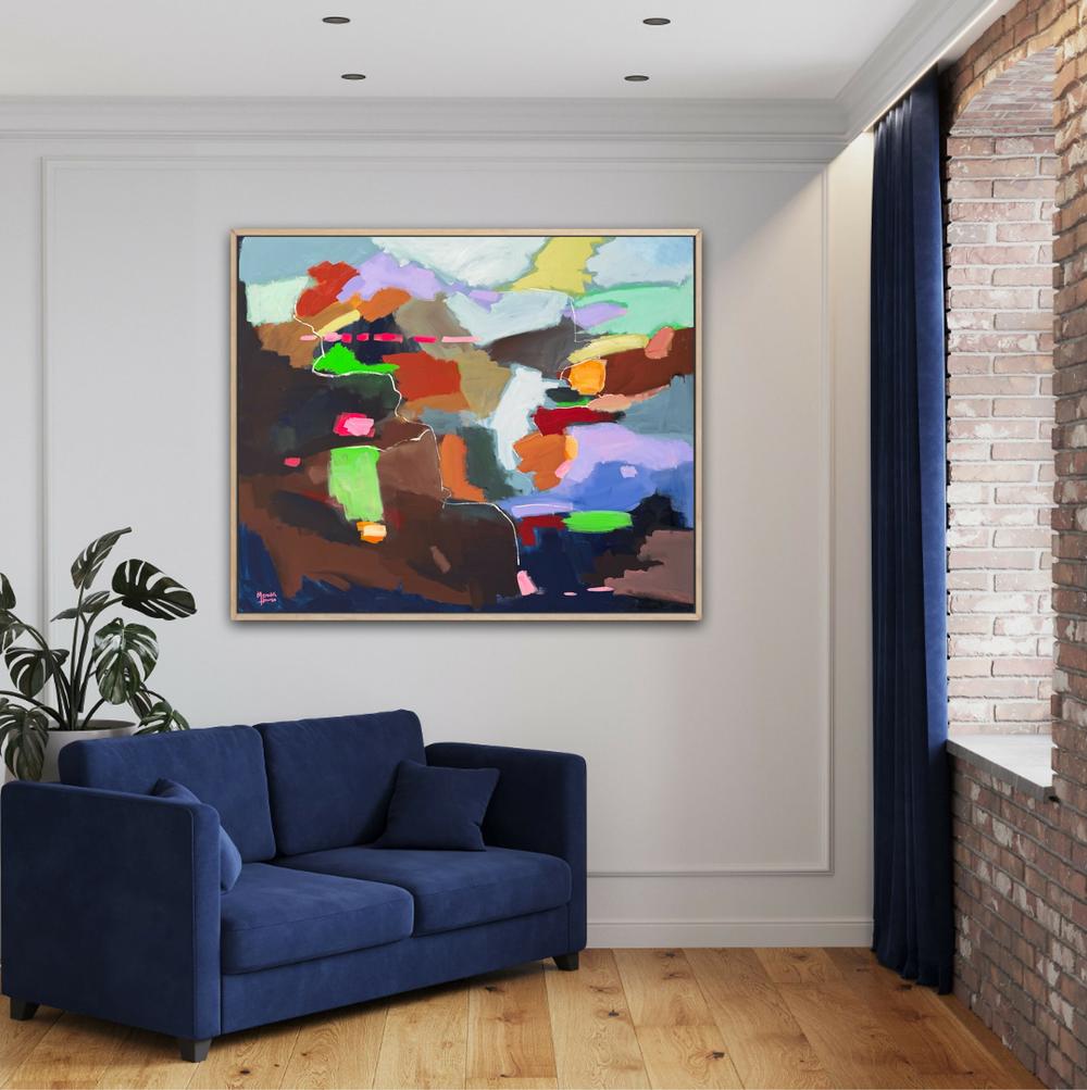 Colour Verse , Original Artwork-by-Meredith Howse-original art-Gioia