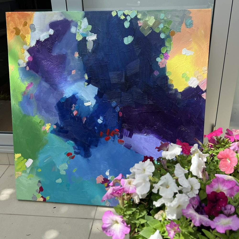 Colourful Palette , Original Artwork-by-Meredith Howse-original art-Gioia