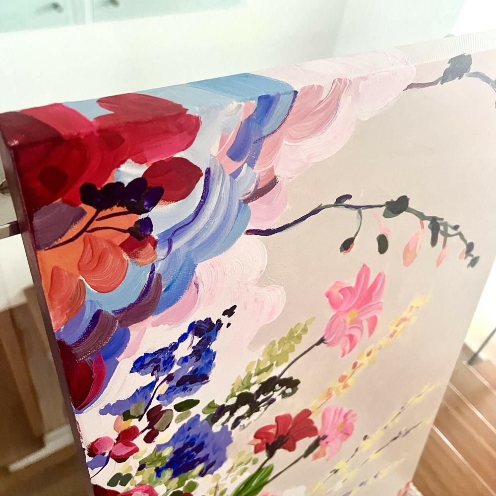 Colourful Vintage. Original hand-painted artwork by Meredith Howse.-by-Meredith Howse-original art-Gioia