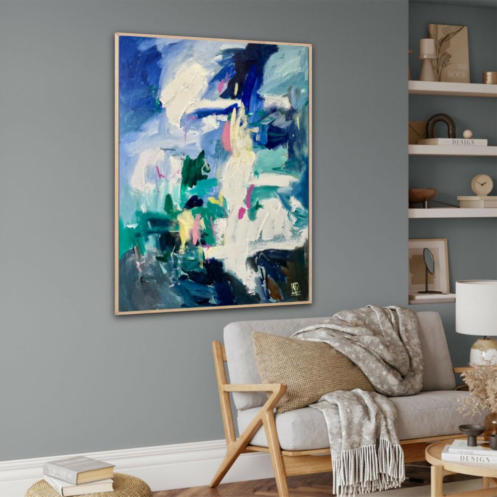 Colours Two. Original hand-painted artwork.-by-Meredith Howse-original art-Gioia