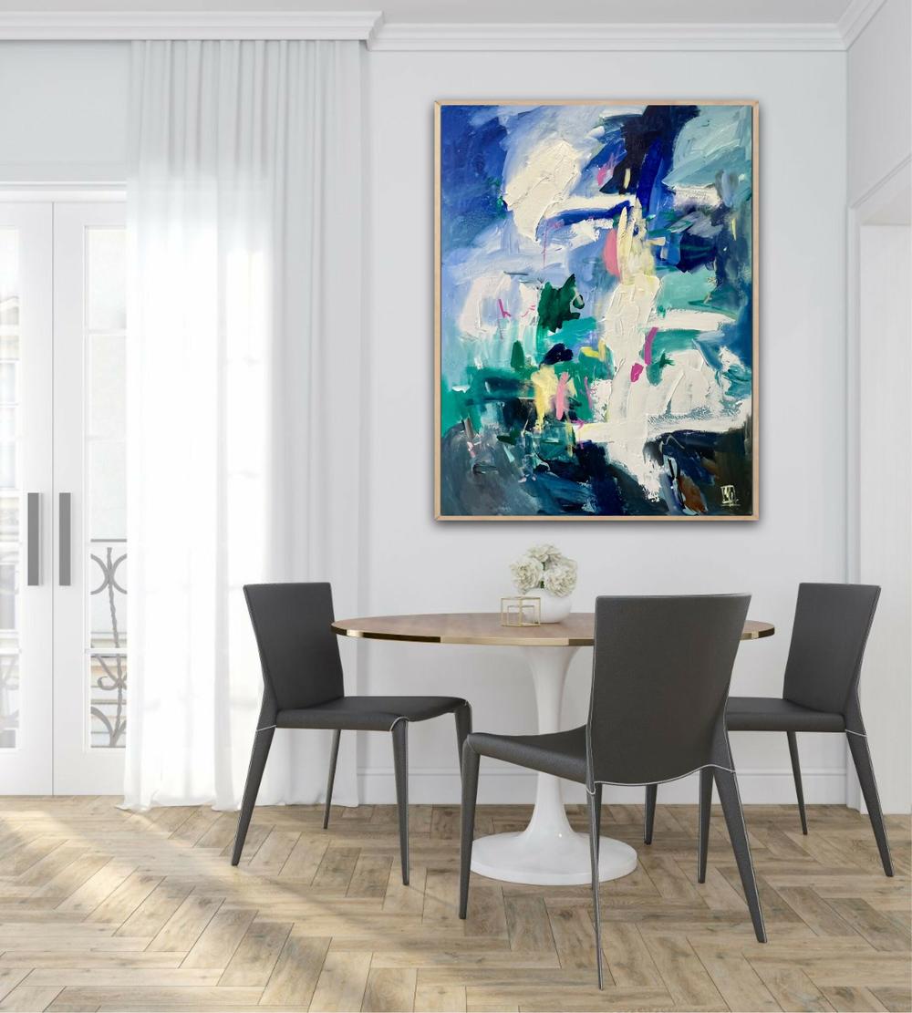 Colours Two. Original hand-painted artwork.-by-Meredith Howse-original art-Gioia