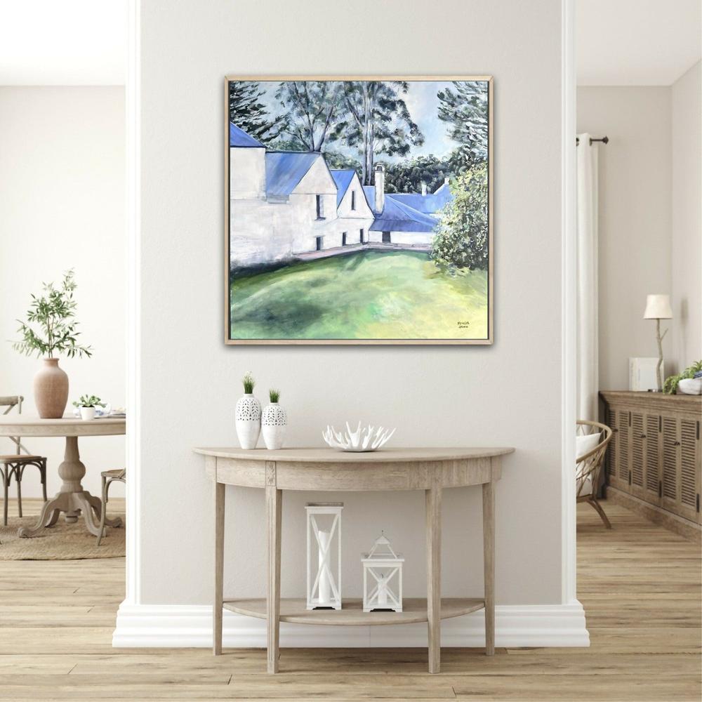 Commandants House. Original hand-painted artwork by Meredith Howse.-by-Meredith Howse-original art-Gioia