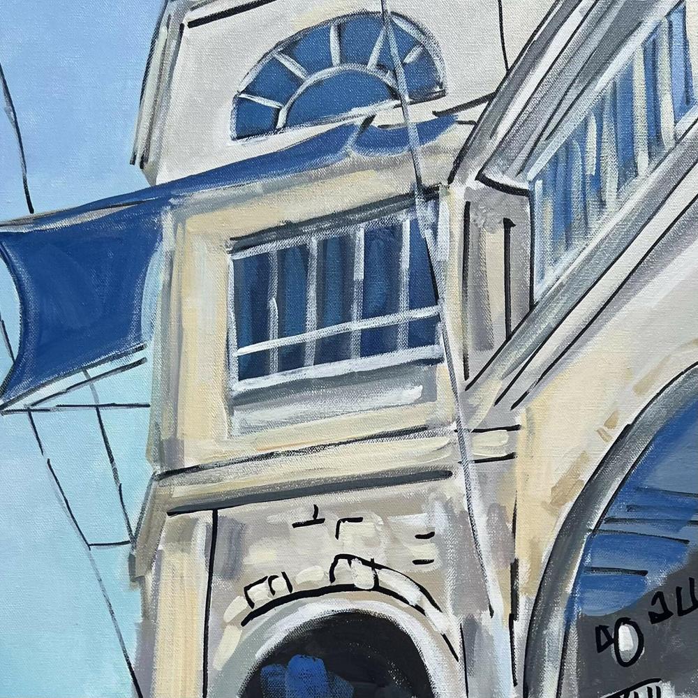 Cottesloe Beach Heritage, Original Hand-Painted Canvas By Meredith Howse-by-Meredith Howse-original art-Gioia