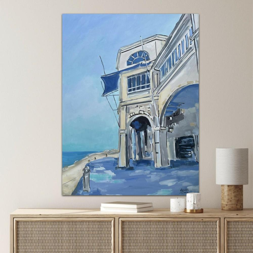 Cottesloe Beach Heritage, Original Hand-Painted Canvas By Meredith Howse-by-Meredith Howse-original art-Gioia