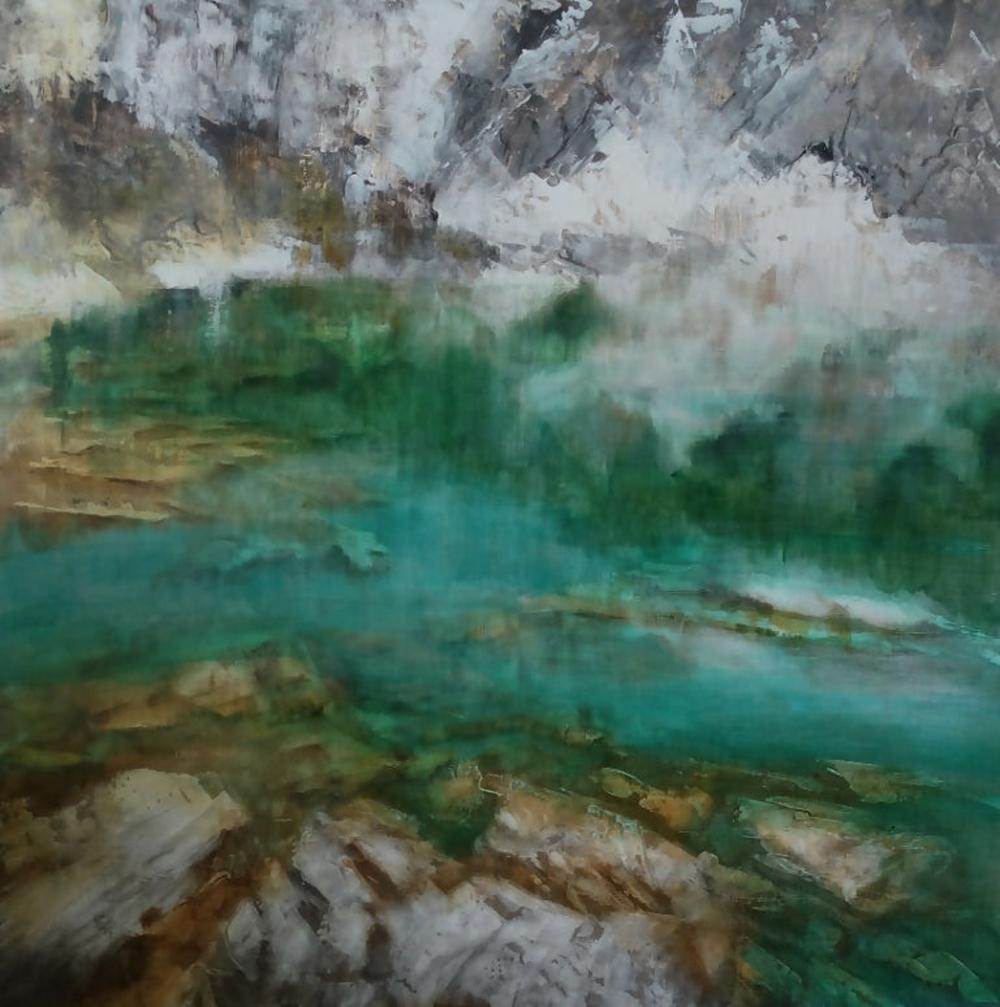 Crystal Clear-by-Patricia Walsh-original art-Gioia