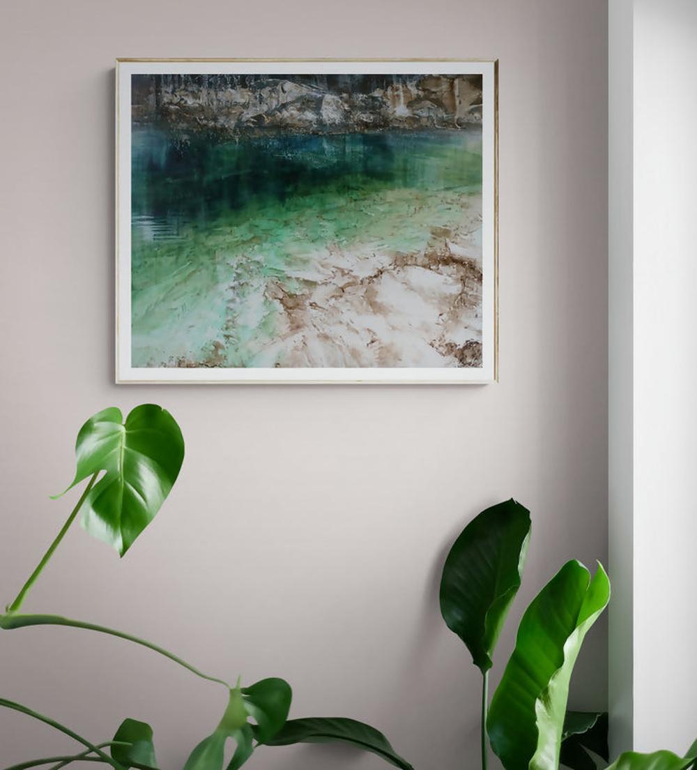 Crystalline Waters-by-Patricia Walsh-original art-Gioia