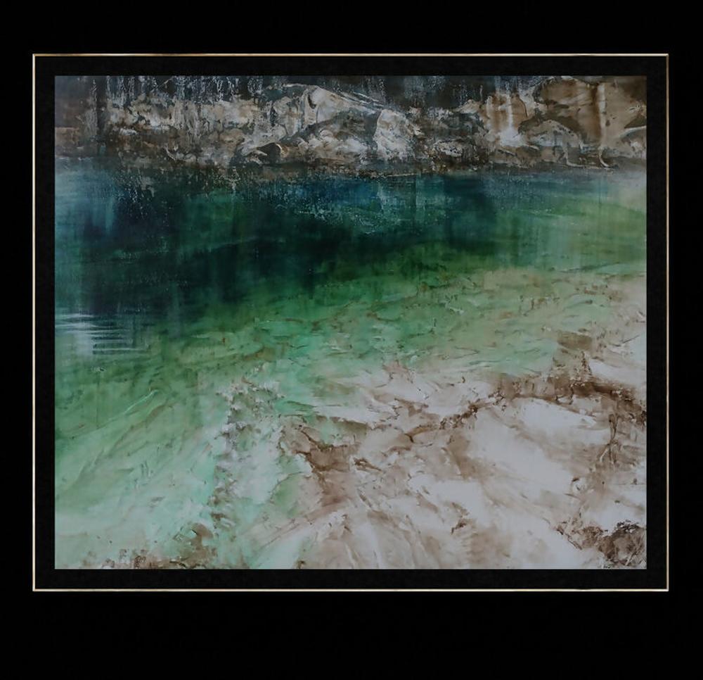 Crystalline Waters-by-Patricia Walsh-original art-Gioia