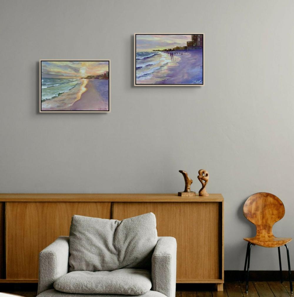 Dancing Sunlight-by-Claire Skeet-original art-Gioia