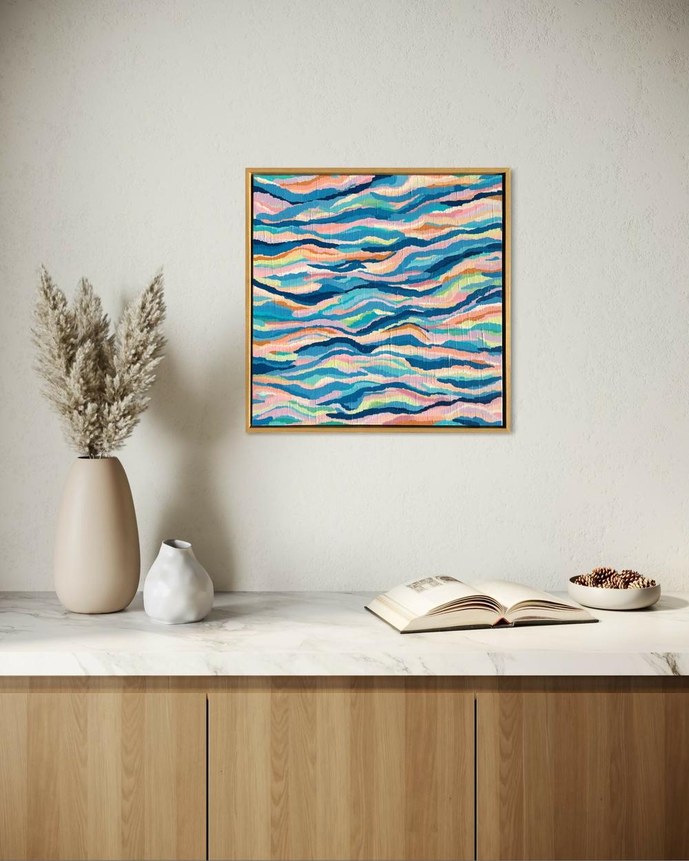 Deep Dive-by-Lauren Louise-original art-Gioia