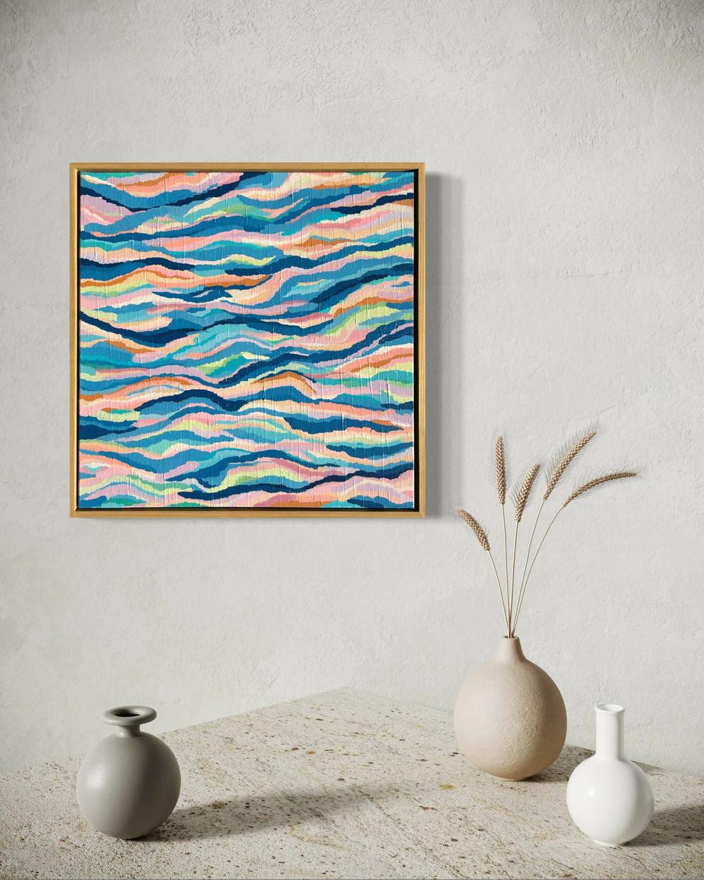 Deep Dive-by-Lauren Louise-original art-Gioia