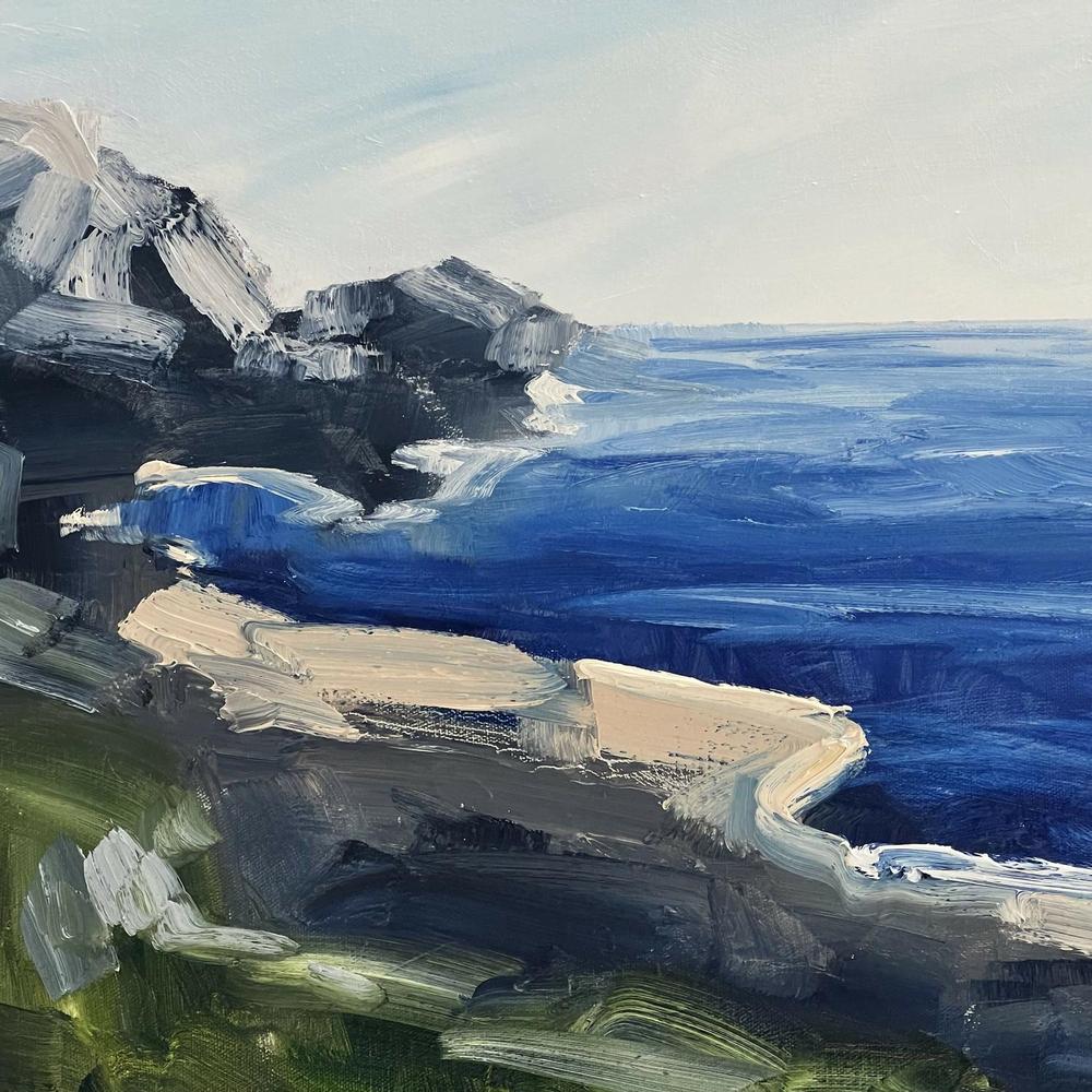 Deep In The Shallows 2. Original hand-painted artwork by Meredith Howse.-by-Meredith Howse-original art-Gioia