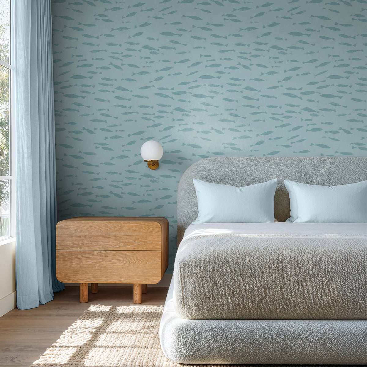 Delicate Sea Pattern IVC-wallpaper-eco-friendly-easy-removal-Daphne Brissonnet-5