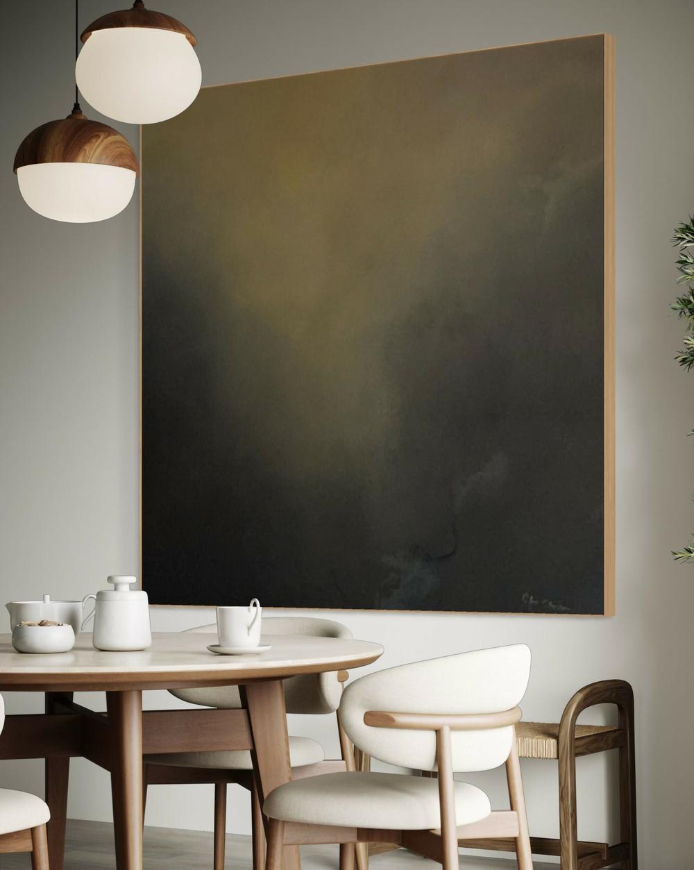 Dimmed Light , Original Artwork-by-Gabriela Azar Schreiner-original art-Gioia