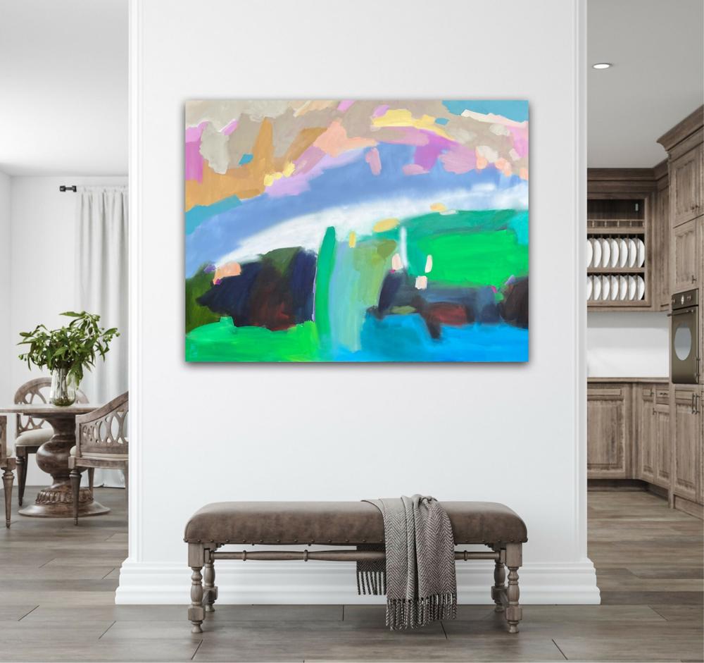 Discover. Original hand-painted artwork.-by-Meredith Howse-original art-Gioia