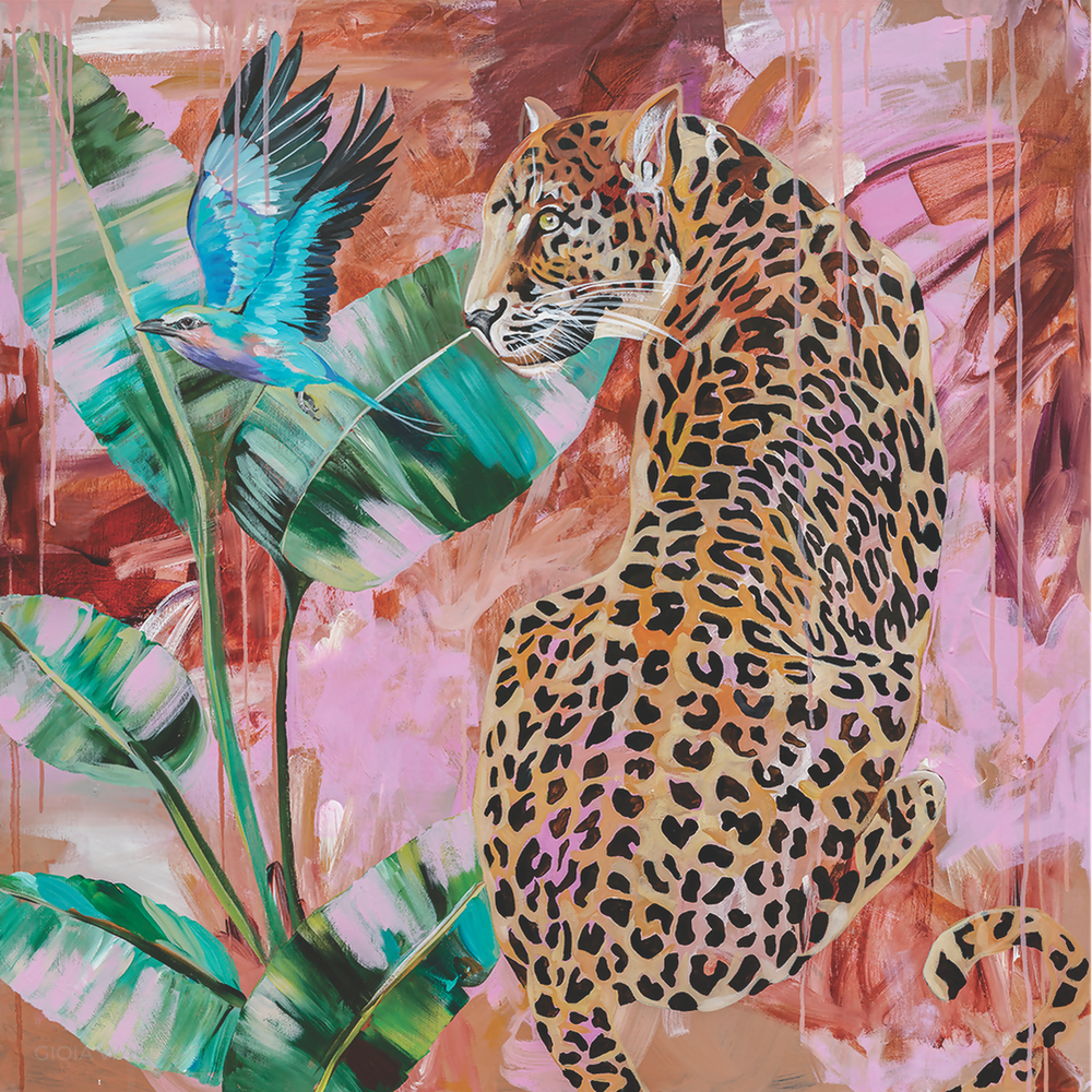 Distant Longing, Acrylic on Canvas, 92x92cm, By Heylie Morris , Original Artwork-by-Heylie Morris-original art-Gioia