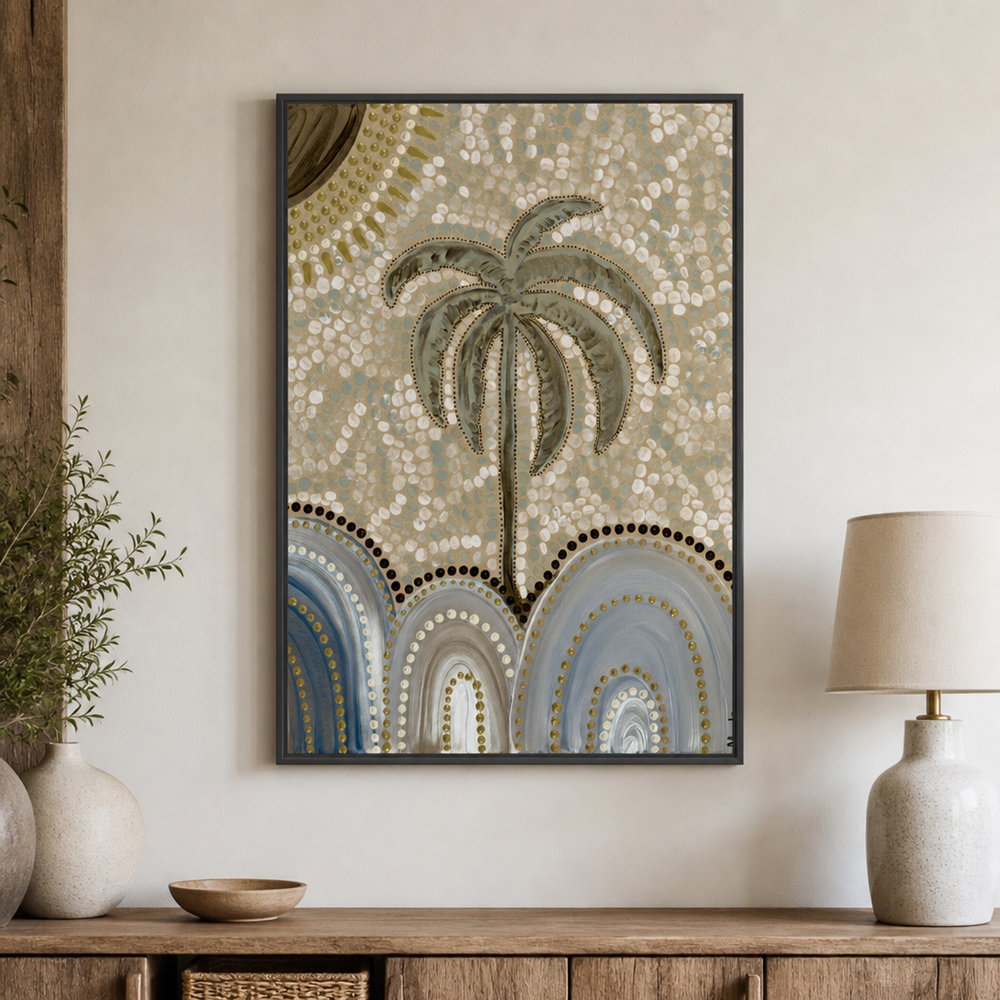 Calming Country, Blue tone