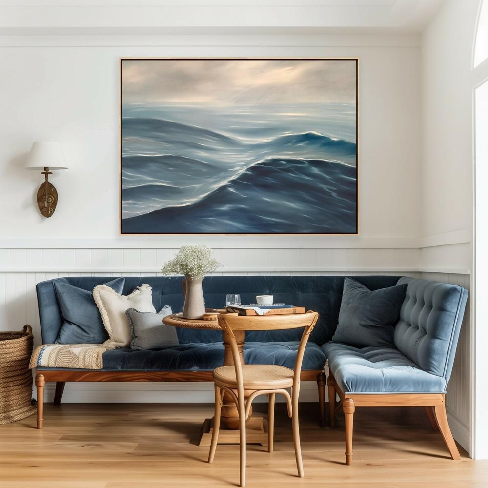 Drifting Back to the Shoreline , Original Artwork-by-Alanah Jarvis-original art-Gioia