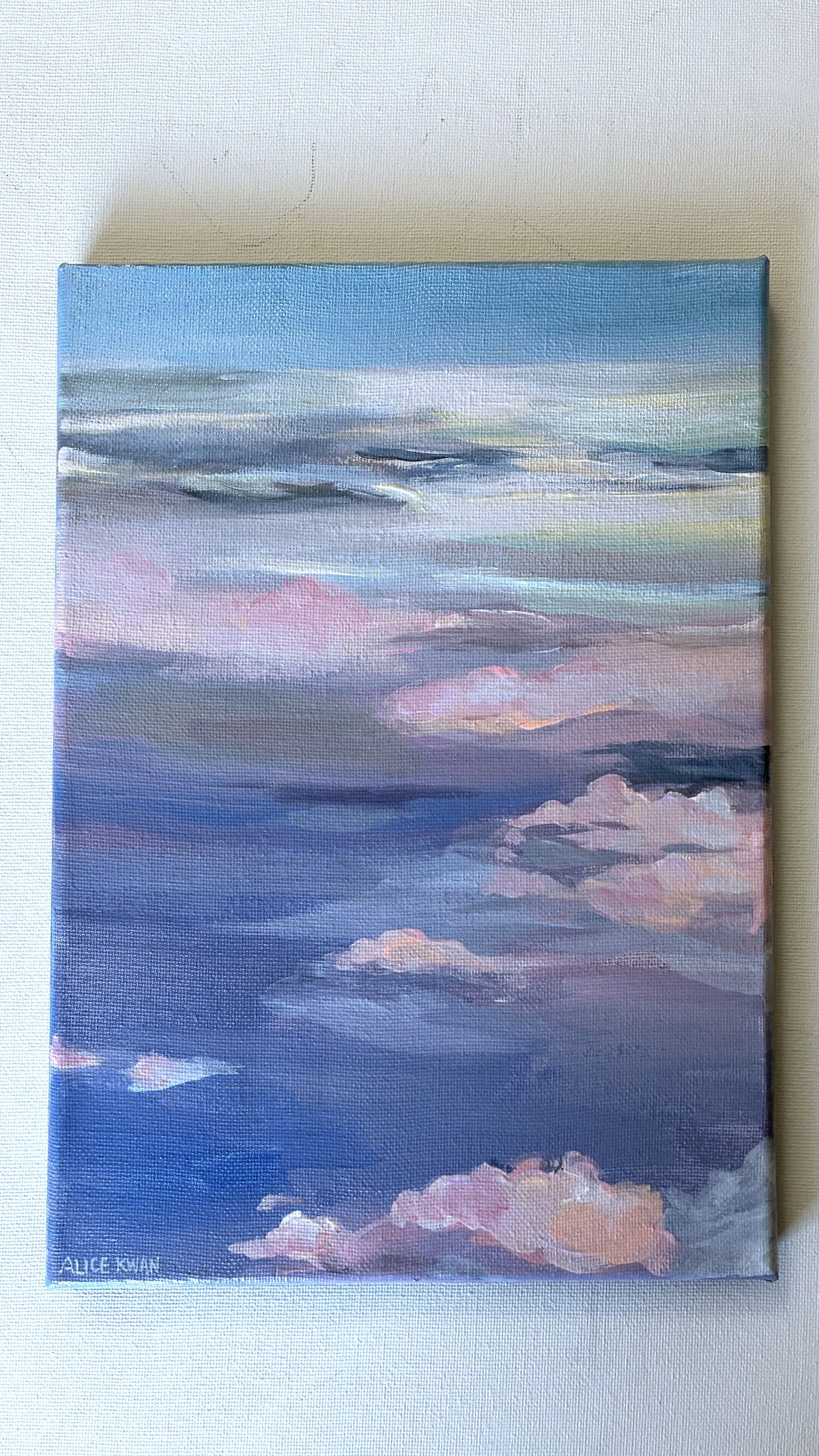 Dinner Above the Clouds , Original Artwork