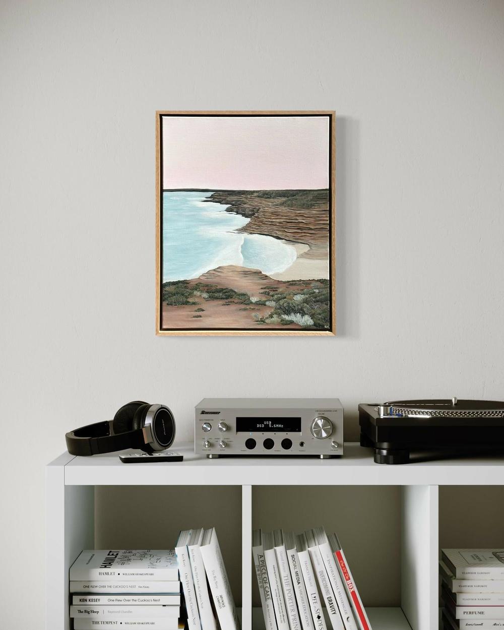 Eagle Gorge, Original Hand-Painted Canvas by Kelle Wright-by-Kelle Wright-original art-Gioia