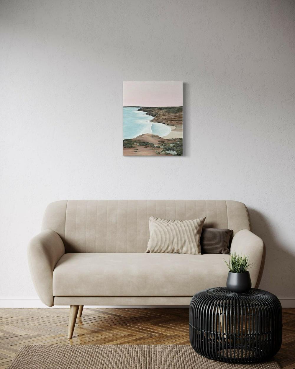 Eagle Gorge, Original Hand-Painted Canvas by Kelle Wright-by-Kelle Wright-original art-Gioia
