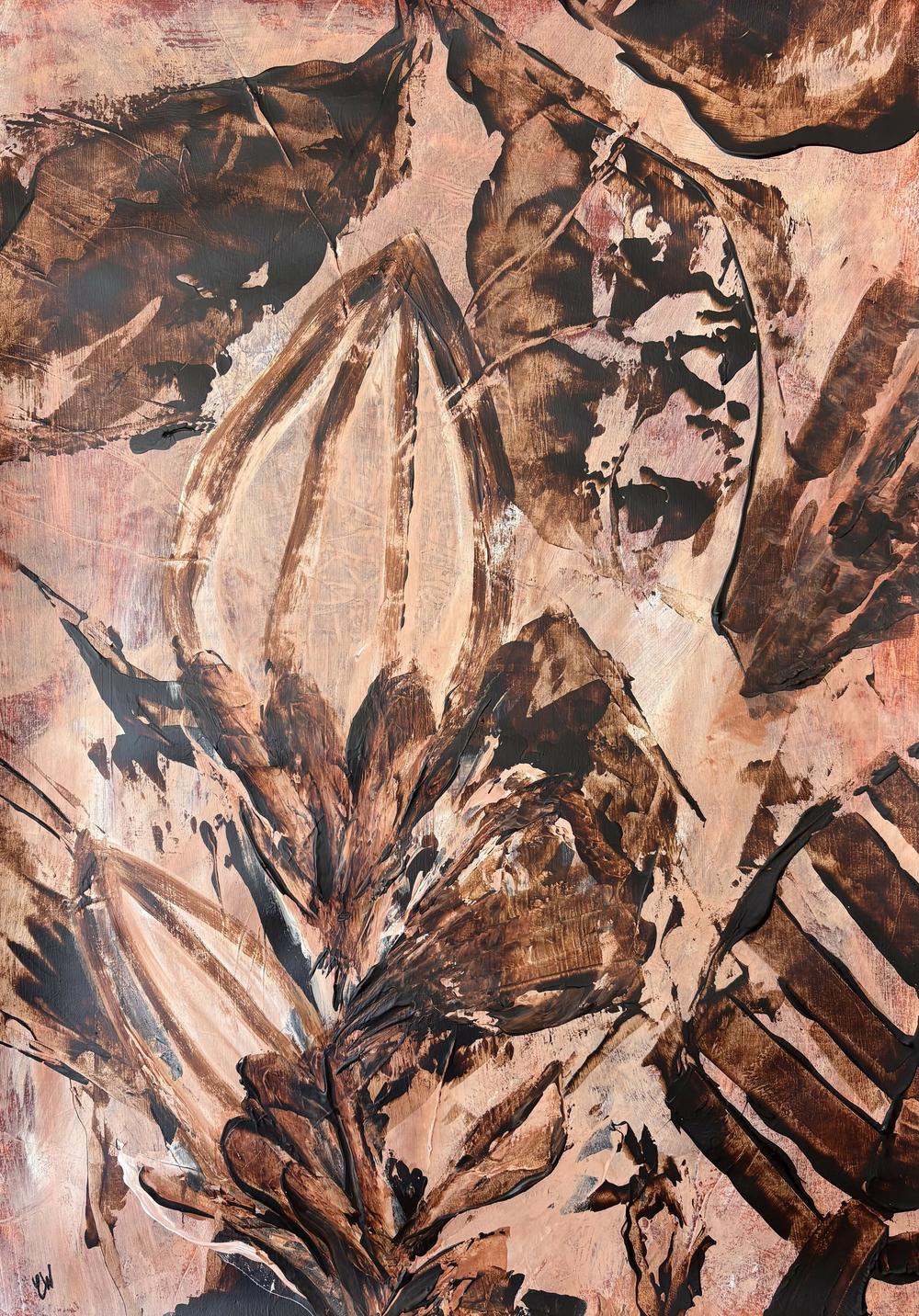 Earthen Muse-by-Carrie Welsh Original Art-original art-Gioia