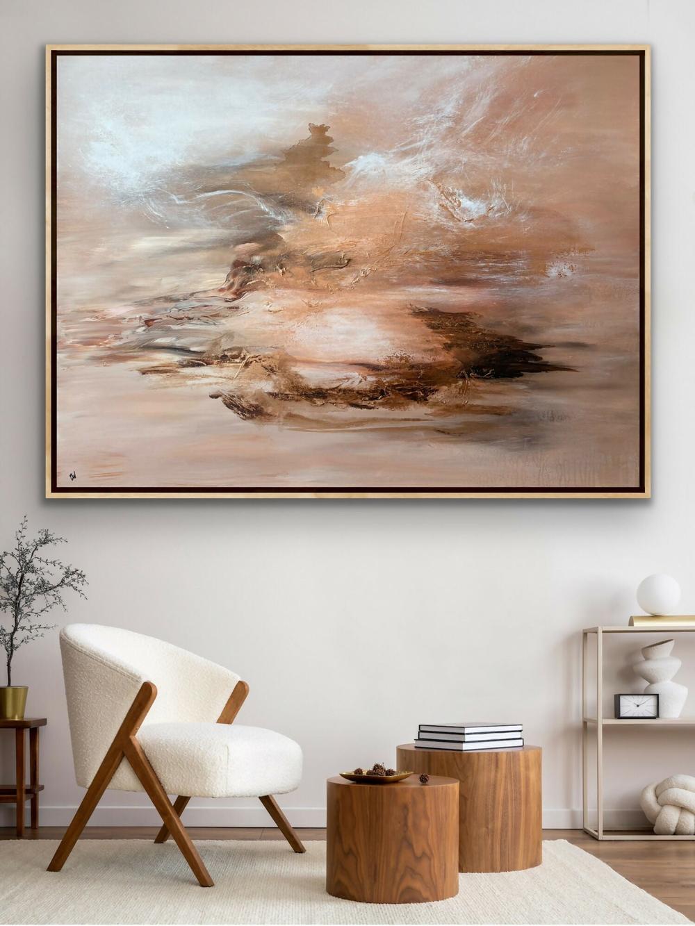 Earthen Reverie-by-Carrie Welsh-original art-Gioia