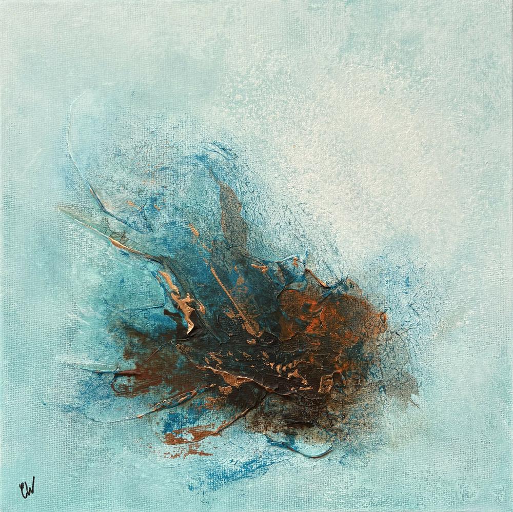 Echoes In Azure-by-Carrie Welsh-original art-Gioia