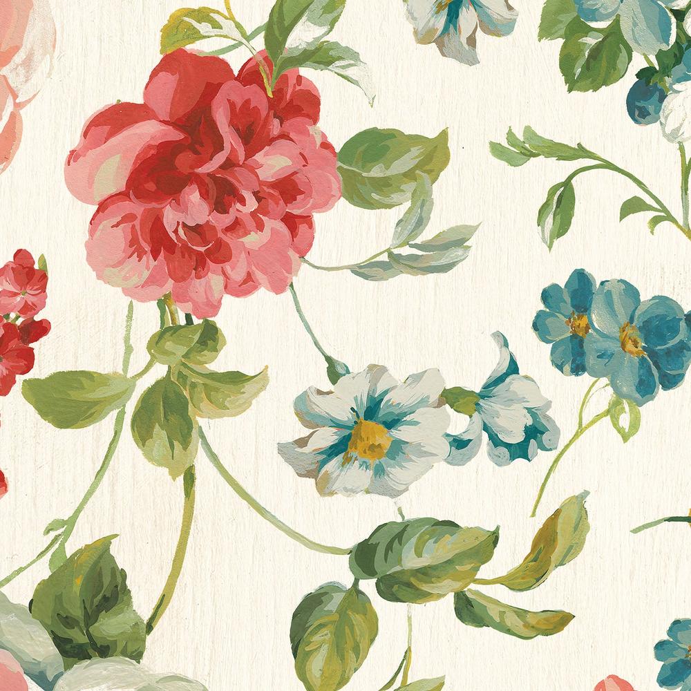 Elegant Floral Pattern I-wallpaper-eco-friendly-easy-removal-Danhui Nai-4