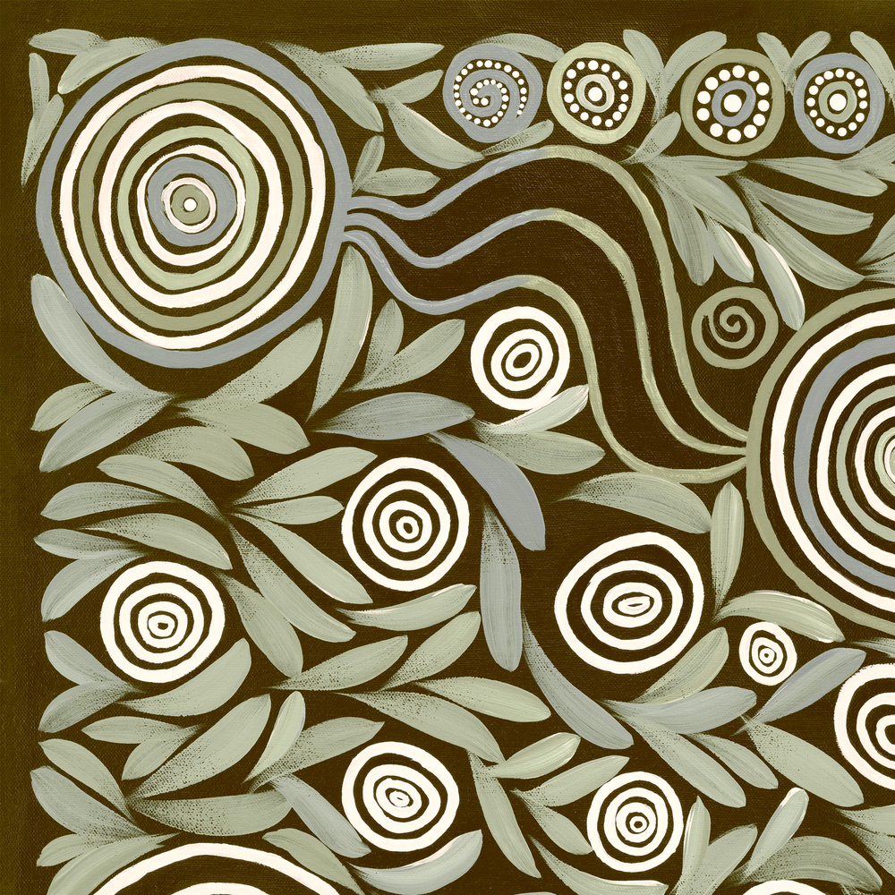 Turtles In Deep Water Dreaming, Brown tone