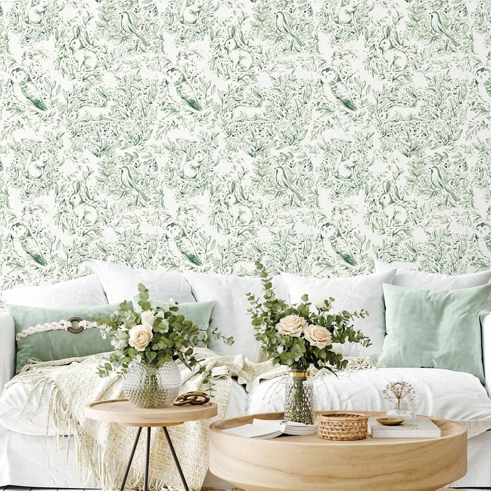 Ethereal Forest Pattern IIIB-wallpaper-eco-friendly-easy-removal-Katrina Pete-2