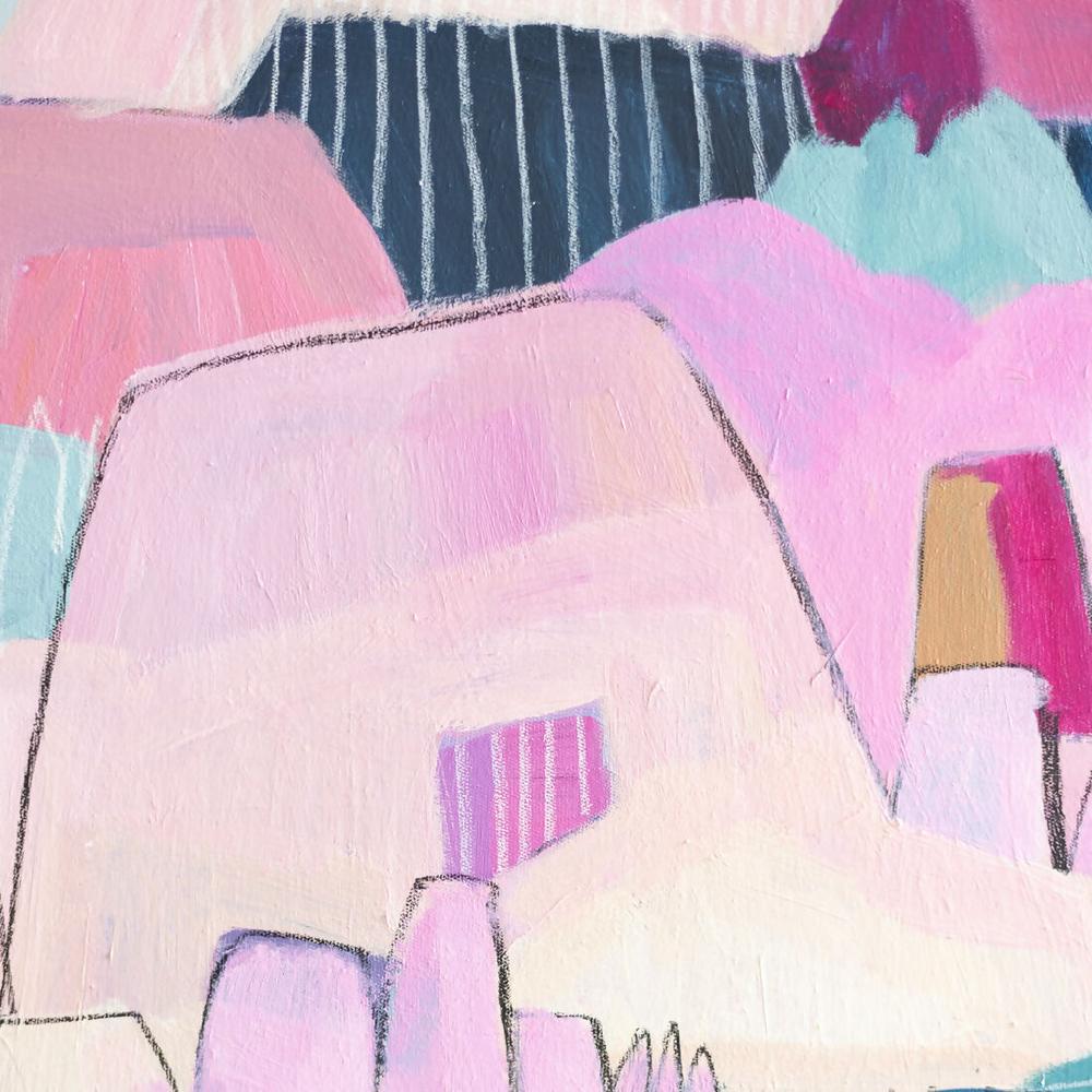 Everything is Gonna Be Alright-by-Fiona Brown Original Art-original art-Gioia
