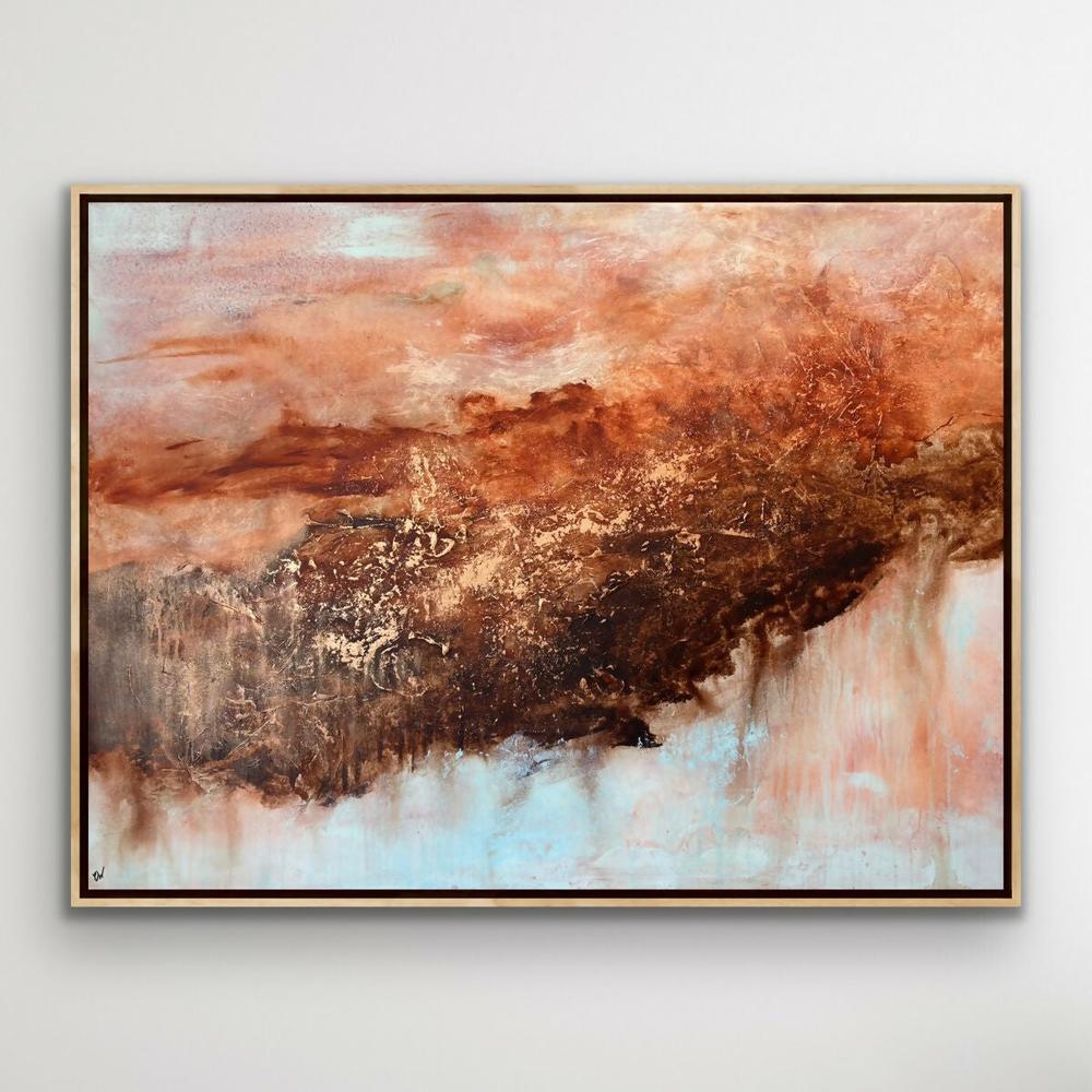Fading Earth-by-Carrie Welsh-original art-Gioia