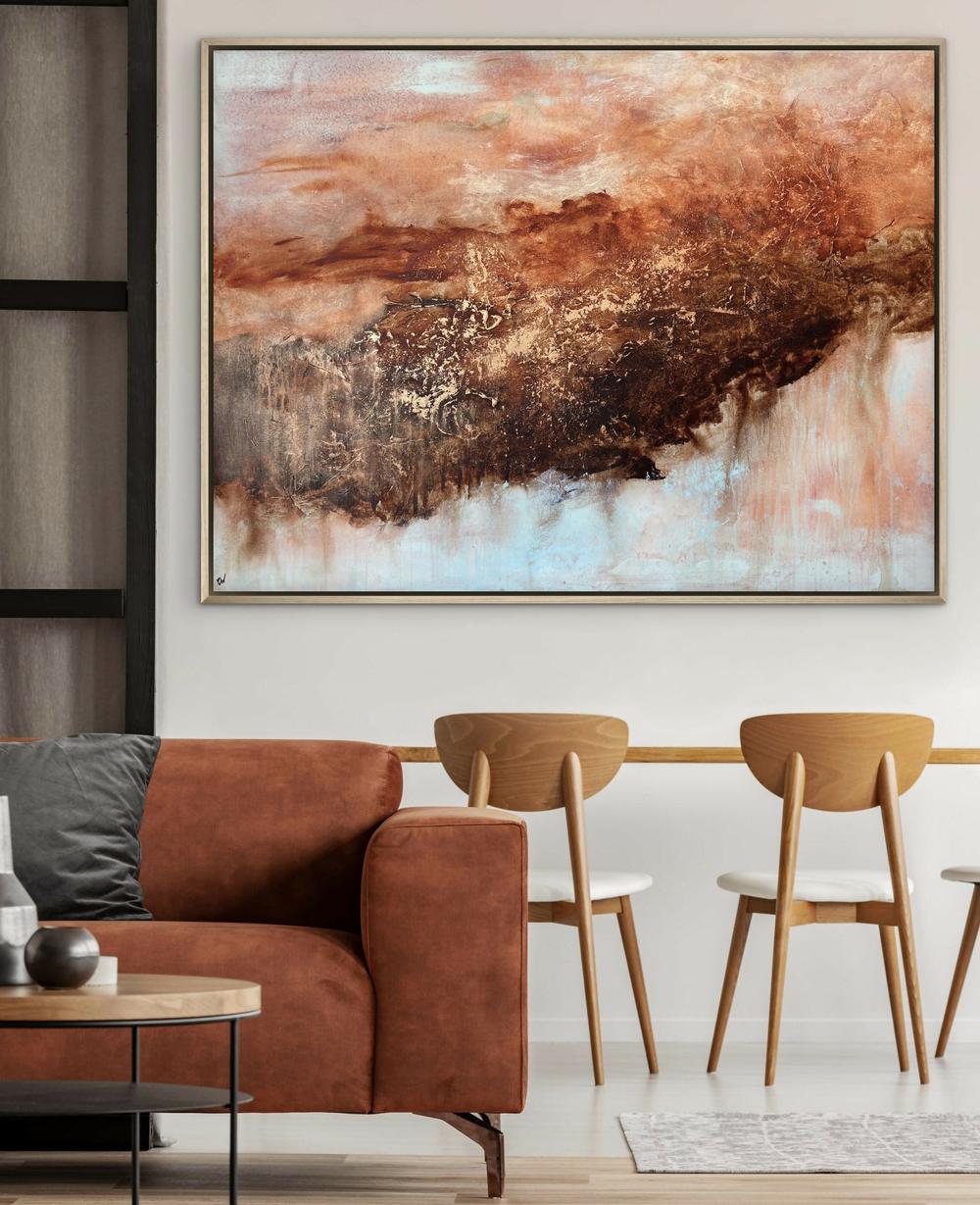 Fading Earth-by-Carrie Welsh-original art-Gioia