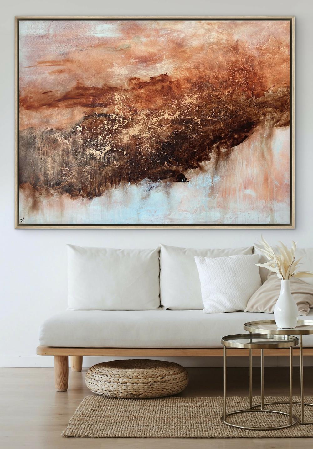 Fading Earth-by-Carrie Welsh-original art-Gioia