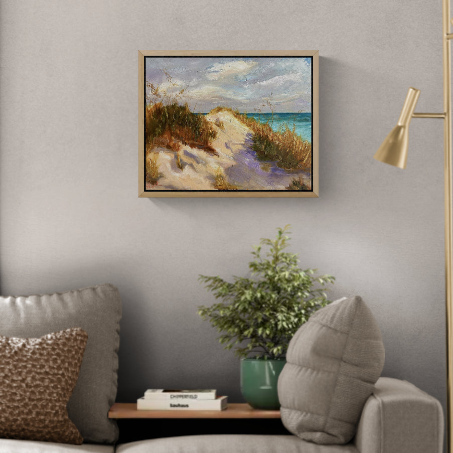 Ocean View in Morning Light , Original Artwork