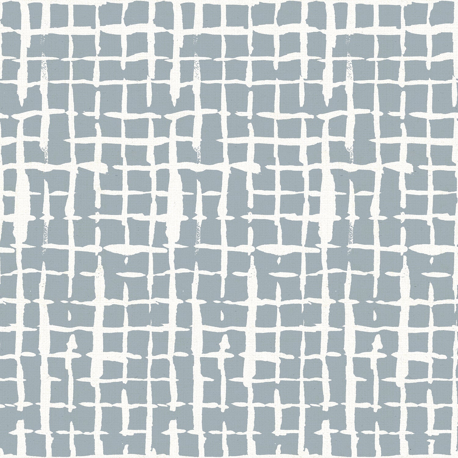 Farmhouse Flea Market Pattern Blue, Wallpaper