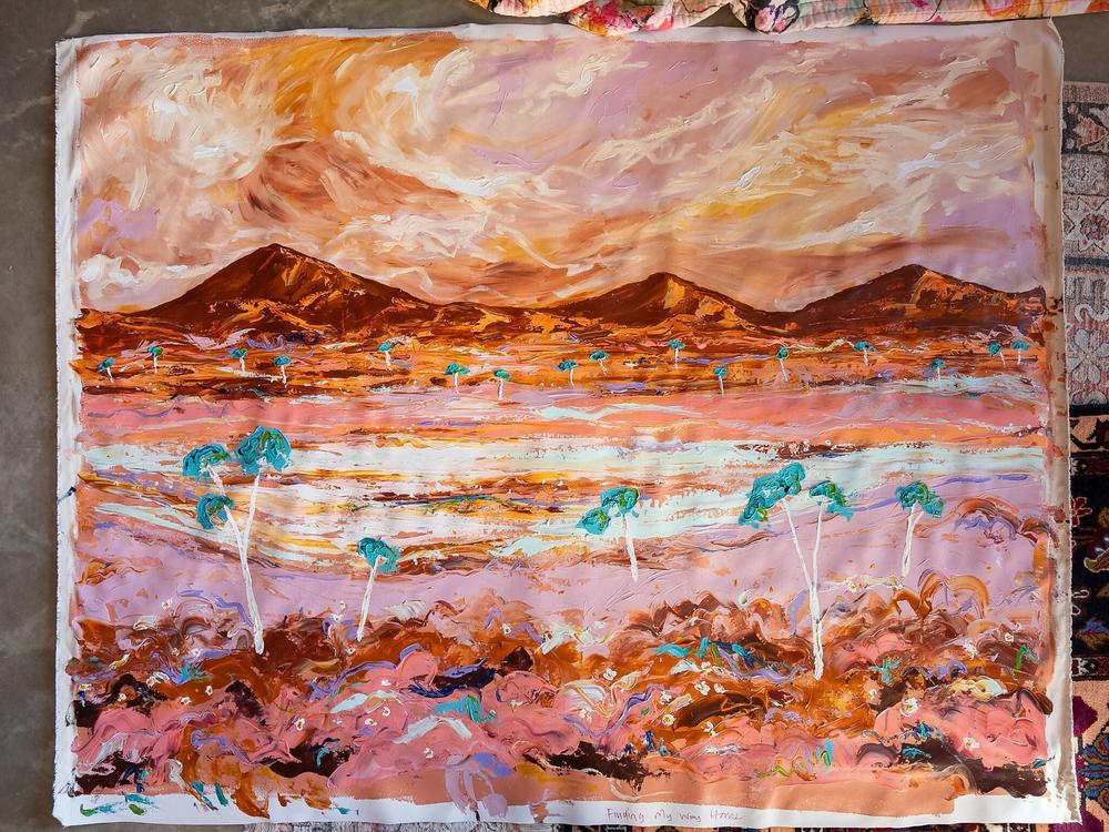 Finding My Way Home-by-Elle Pervez-original art-Gioia