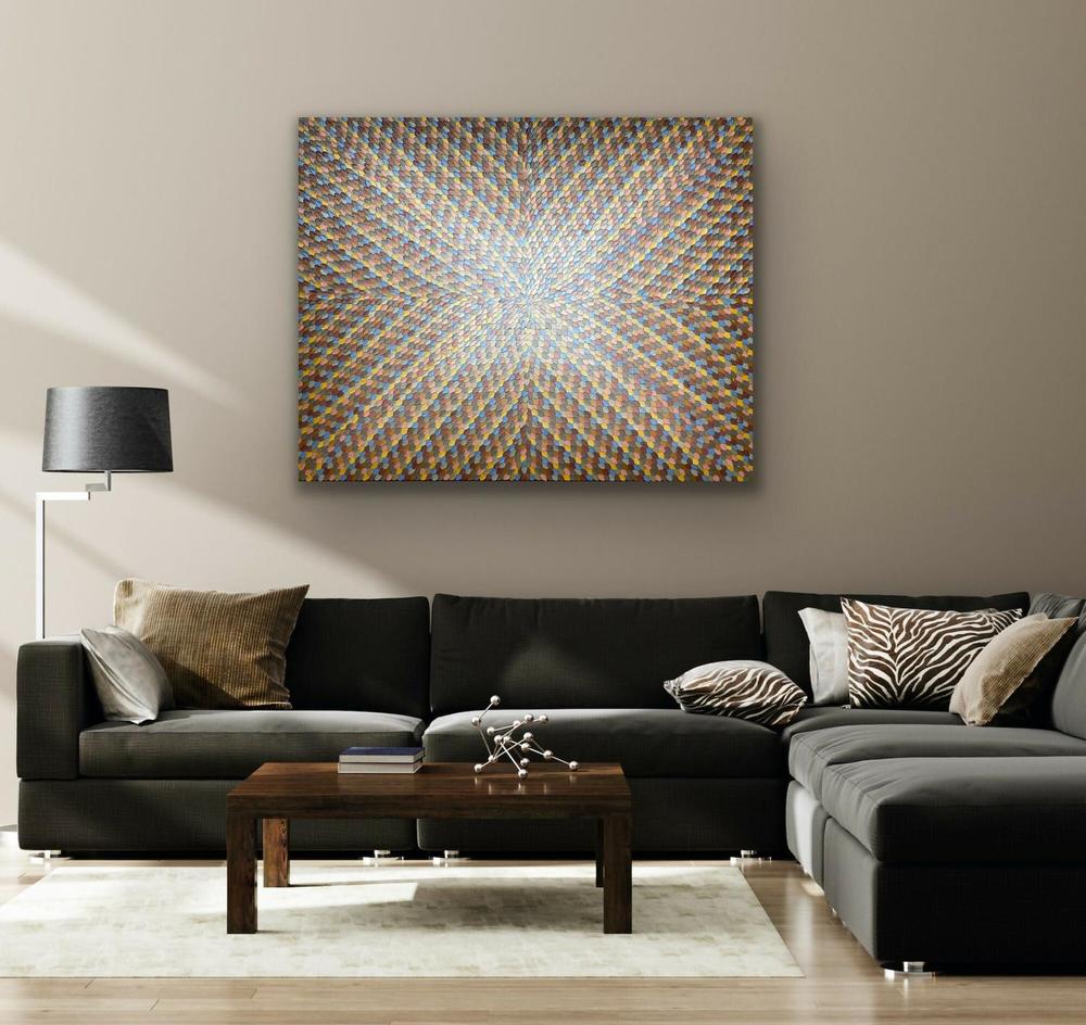 Flair For The Dramatic , Original Artwork-by-Guzaliya Xavier-original art-Gioia