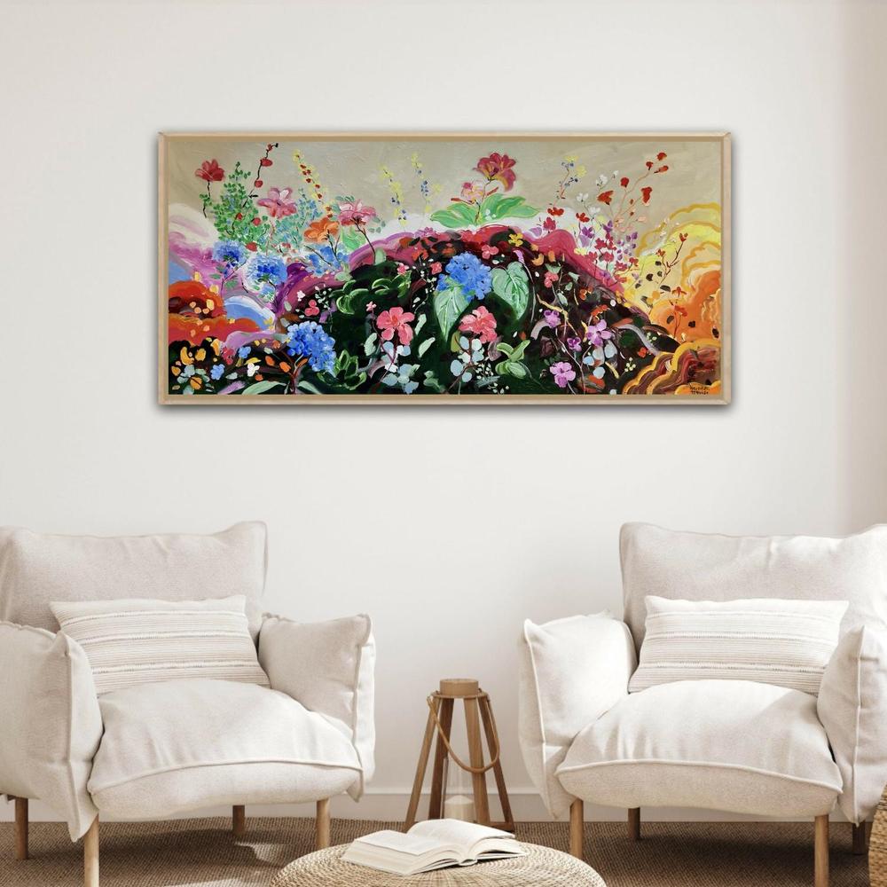 Flamboyant Vintage. Original hand-painted artwork by Meredith Howse.-by-Meredith Howse-original art-Gioia
