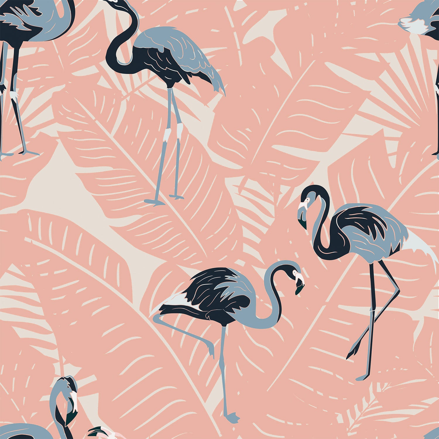Flamingoes Cantaloupe