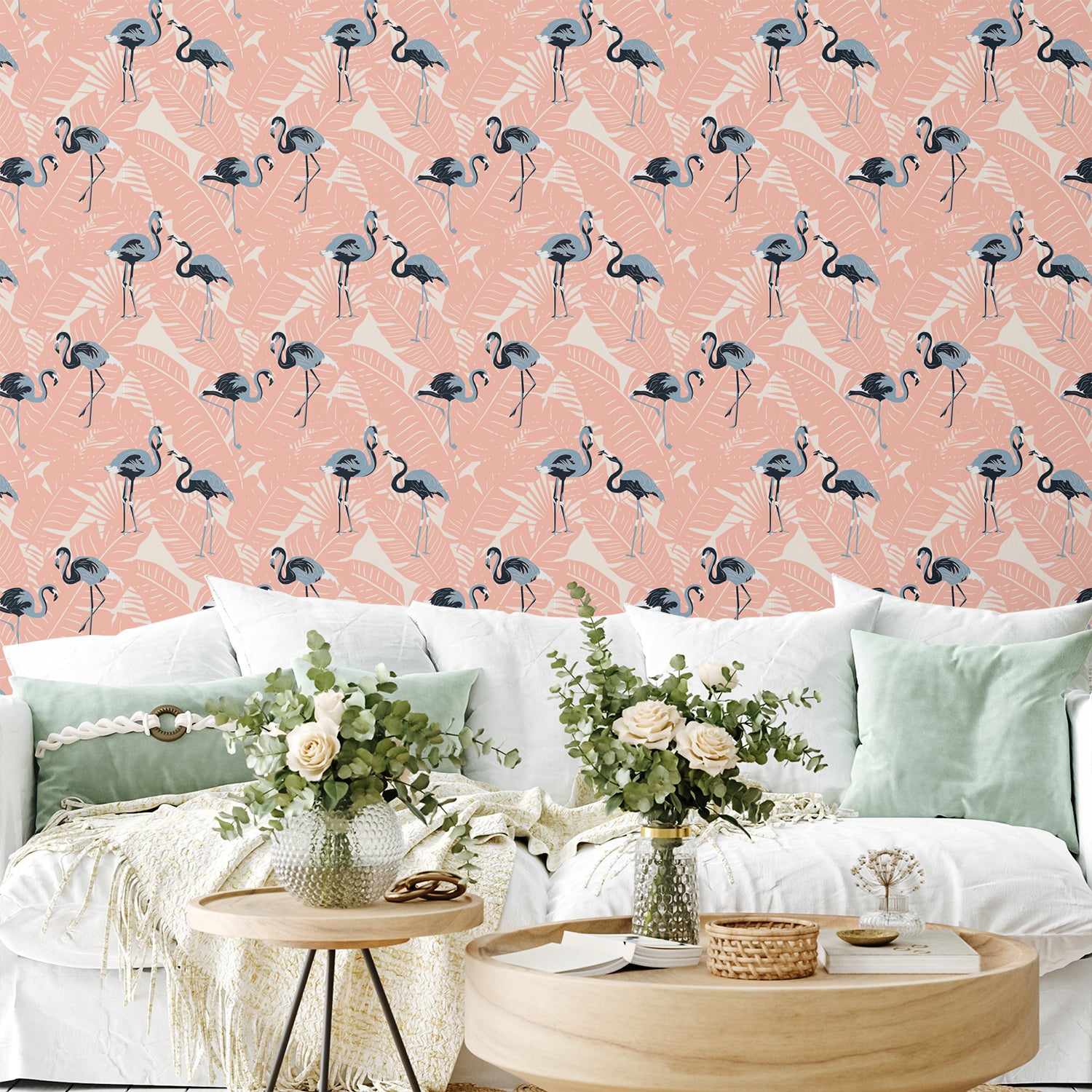 Flamingoes Cantaloupe